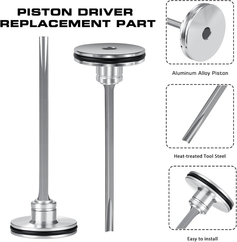 Eagleggo 877-323 Piston Driver Replacement Part for Hitachi Air Nailer Accessories, NR83 NR83A NR83A2 NR83A2(S) Framing Nailer Replaces SP 877-323 SP 885-915 885-915 Nail Gun Piston Driver - 5 Pack - Image 2